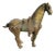 Late 19th Century Chinese Imperial Tang Dynasty Cast Iron Horse Statue For Sale