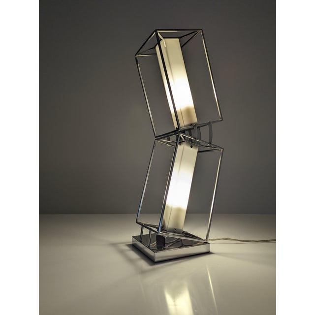 20th Century Designer Architectural Table Lamp For Sale - Image 9 of 13