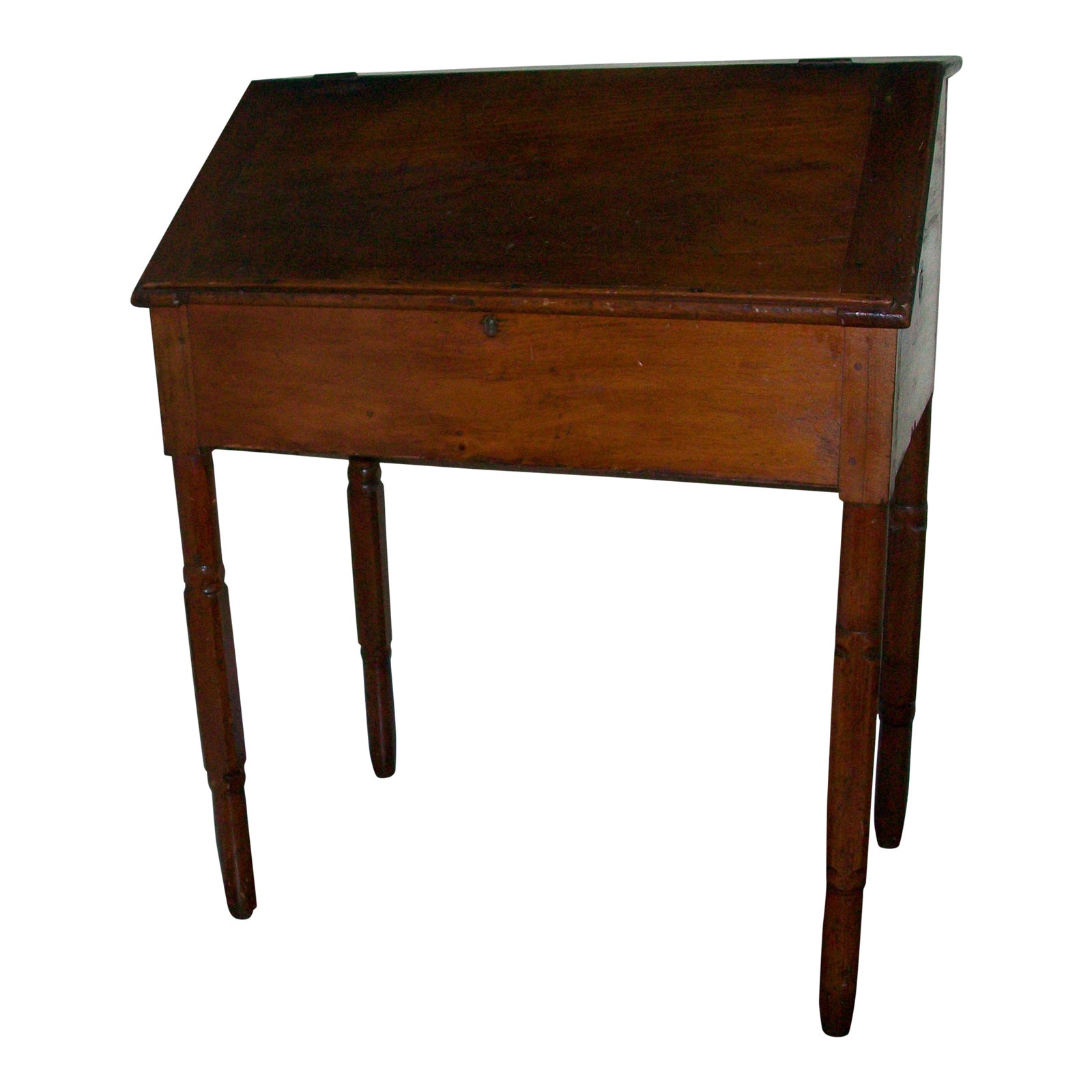 Early 1800s Antique Slant Top Schoolmasters Desk Chairish