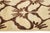 Handmade Paki Peshawar Wool Rug With Allover Design in Brown For Sale - Image 10 of 10