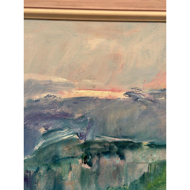 Pia Oom, Landscape, 1950s, Oil on Canvas, Framed For Sale - Image 13 of 18
