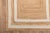 White Jute Braided Handmade Bohemian Runner - 3x12 Ft. For Sale - Image 9 of 10