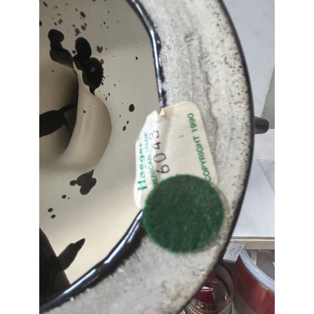 1980s 1980s Black Gazelle Sculpture by Haeger For Sale - Image 5 of 7