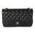 Black Quilted Lambskin Jumbo Classic Double Flap For Sale