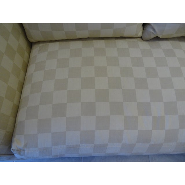 Billy Baldwin Style Custom Tuxedo Sofa For Sale In Los Angeles - Image 6 of 10