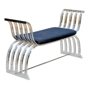 Late 20th Century Lucite Bench by Hill in the Style of Charles Hollis Jones