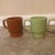 Mid-Century Modern Mid-Century Modern Rainbow Stacking Mugs Made in Japan - Set of 5 For Sale - Image 3 of 8