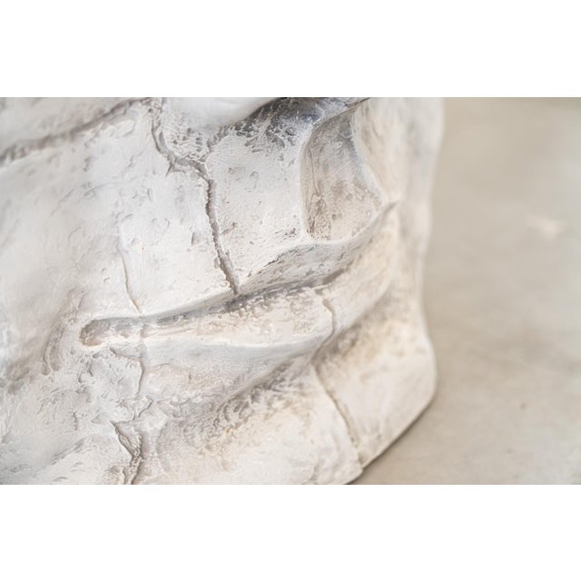 Carrara Marble Sculpture Cabinet For Sale - Image 11 of 17