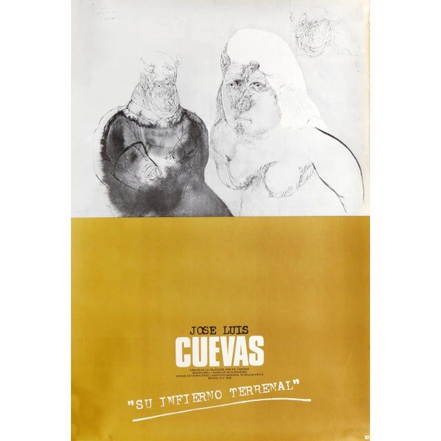 José Luis Cuevas Su Infierno Terrenal, José Luis Cuevas Poster For Sale - Image 4 of 4