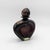 An exquisite statement piece, this hand-blown art glass perfume bottle showcases a dramatic silhouette and masterful...
