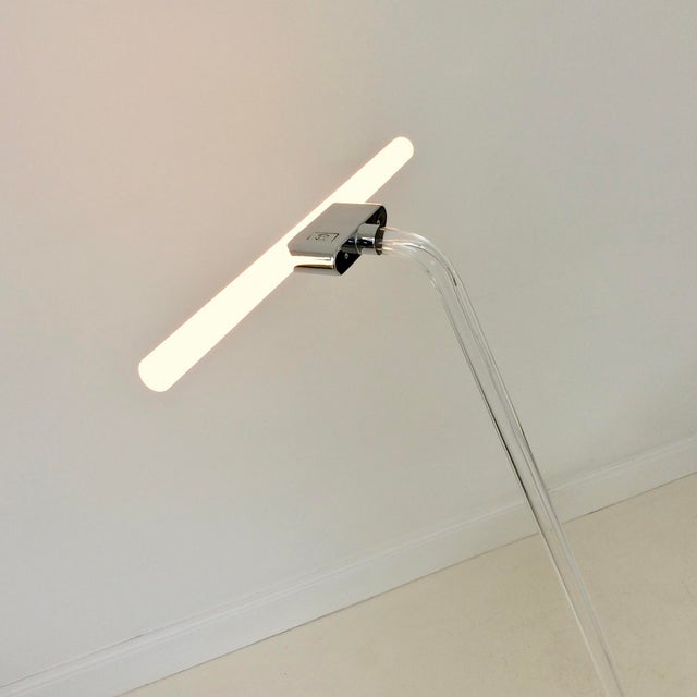 Crylicord Floor Lamp by Peter Hamburger for Knoll, US, 1970s For Sale - Image 4 of 16