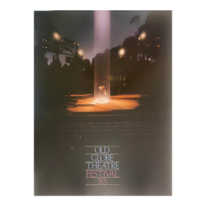 The Old Globe Theatre Festival 1983 Rare Shakespeare Poster