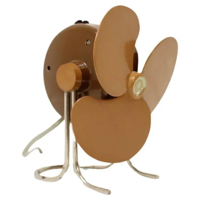 Small Vintage Table Fan, 1950s For Sale - Image 11 of 11