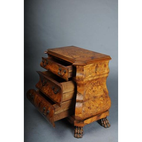 Italian Baroque Inlaid Chests of Drawers, Set of 2 For Sale - Image 11 of 18