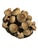 Vintage Italian Tromp l'Oeil Hand-Painted Woven Ceramic Basket of Mushrooms For Sale - Image 9 of 17