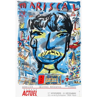 Portrait d'Homme Poster after Javier Mariscal For Sale