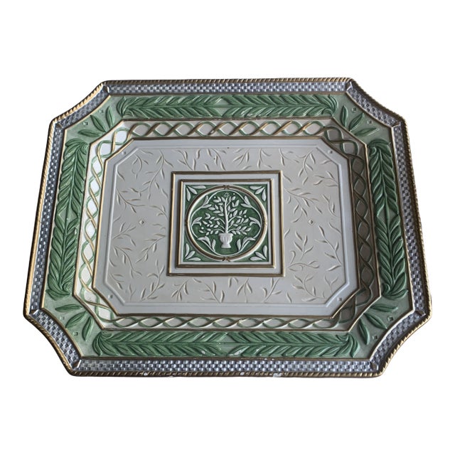 2000s Fitz and Floyd Georgian Octagon Platter For Sale