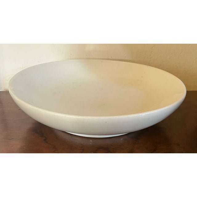 Antique 19th Century Chinese Monochrome White Blanc De Chine Porcelain Low Bowl For Sale - Image 4 of 18