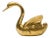 Swan Planter in Brass, Italy, 1960s For Sale