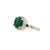 Traditional Natural Emerald Diamond Ring 14k Gold 2.83 TCW Certified For Sale - Image 3 of 12