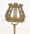 Art Nouveau Style Adjustable Brass Music Stand For Sale - Image 4 of 7