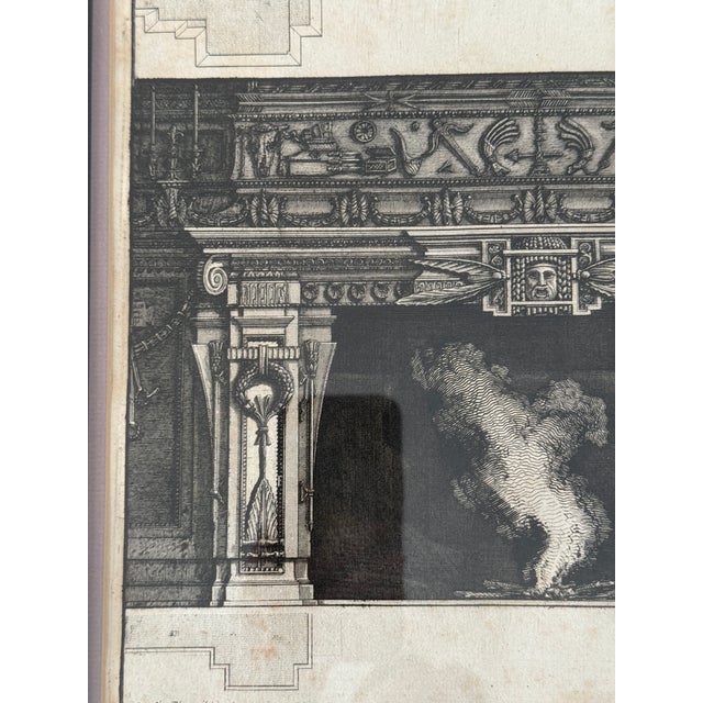 Paper 18th Century Architectural Copper Engraving by Piranesi #9 For Sale - Image 7 of 10