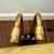 Brass Vintage House of Troy Brass Piano Bankers Desk Lamp Working Condition Classy For Sale - Image 8 of 12