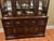 Statton Americana Cherry Dining Room China Closet, Oval Table W 3 Leaves, 6 Chairs. 2 Armed 4 Side, Server With Hinged Split Top Extention, For Sale - Image 12 of 13