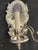 Neoclassical 1900 Caldwell Silver Plated Sconces With Two Lights - a Pair For Sale - Image 3 of 9