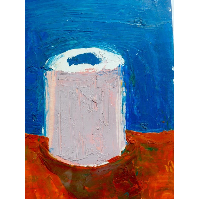 This painting is a playful geometric interpretation of something that was so sought after a few years ago. Funny and...