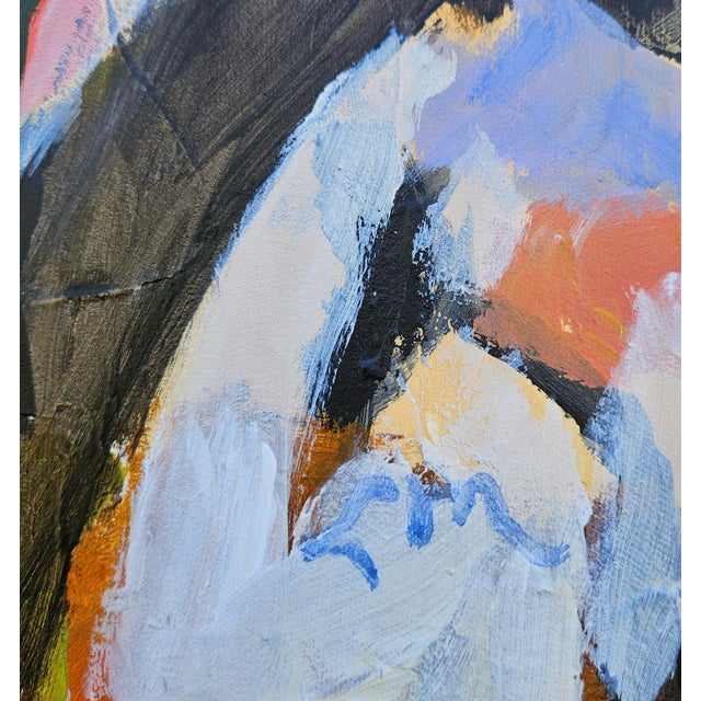 2020s "Somewhere Under the Rainbow" Abstract Painting by Laurie MacMillan, Framed For Sale - Image 5 of 6