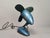 Metal Art Deco Style Blue Metallic Iron Electric Air Fan, 1959 For Sale - Image 7 of 15