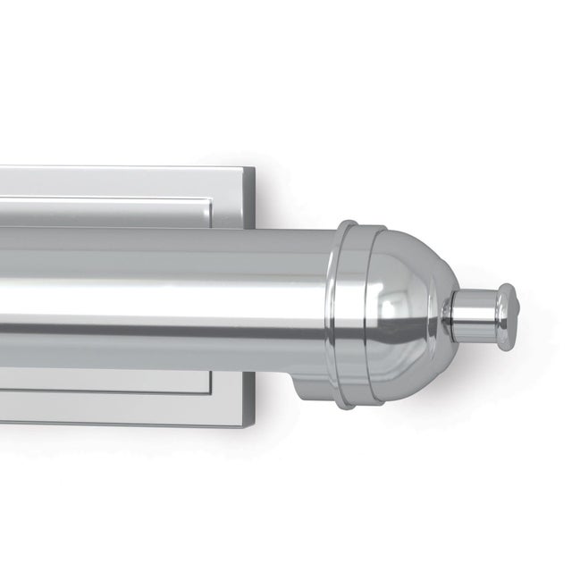 Regina Andrew Devon Steel Picture Light, Small, Polished NIckel For Sale - Image 4 of 6