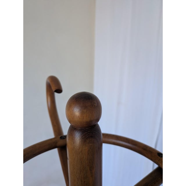 Wood Vintage Bentwood Coat Stand, 1970s For Sale - Image 7 of 18