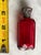 Antique Cranberry & Silver Perfume Bottle For Sale - Image 9 of 9