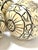 A set of rare, vintage/antique, camel bone, mosaic, hand-crafted spheres. These are in wonderful condition. They are...