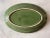 Mid 20th Century Vintage Bordallo Pinheiro Green Basketweave Serving Dish For Sale - Image 5 of 7