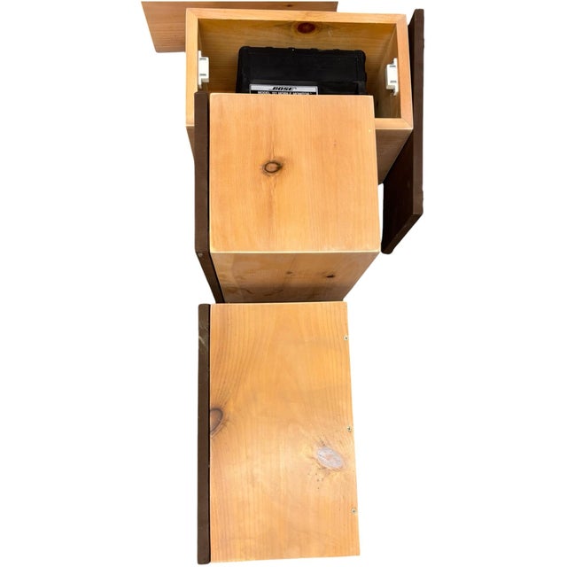 Bose 4 Bose Model 121 Mobile Monitor With Wooden Speaker Cabinet For Sale - Image 4 of 4