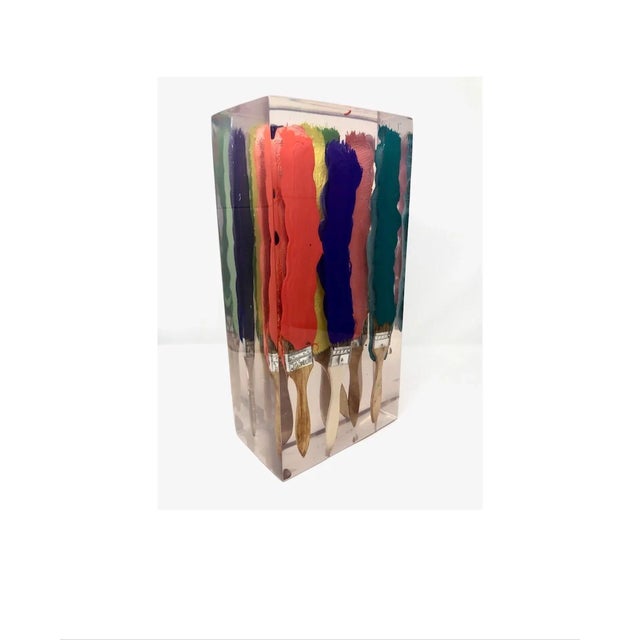 Early 21st Century 2018 3D Resin Paint Brushes Art For Sale - Image 5 of 5