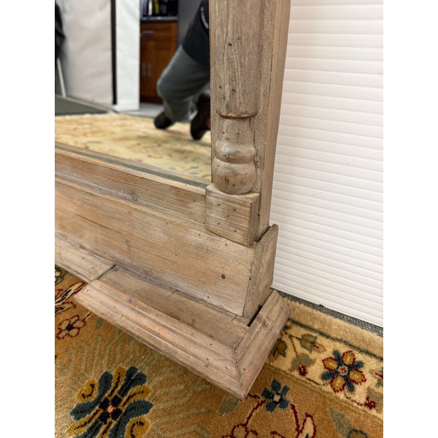 2010s Restoration Hardware Trumeau Mirror For Sale - Image 5 of 12
