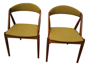 Scandinavian Chairs from Sillas Kristiansen, 1970s, Set of 2