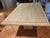 Postmodern 6ft Vintage Italian Travertine Pedestal Dining Table For Sale - Image 3 of 3
