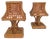 Mid-Century Bedside Table Lamps in Rattan and Wicker Cane Webbing, Italy, 1960s, Set of 2 For Sale