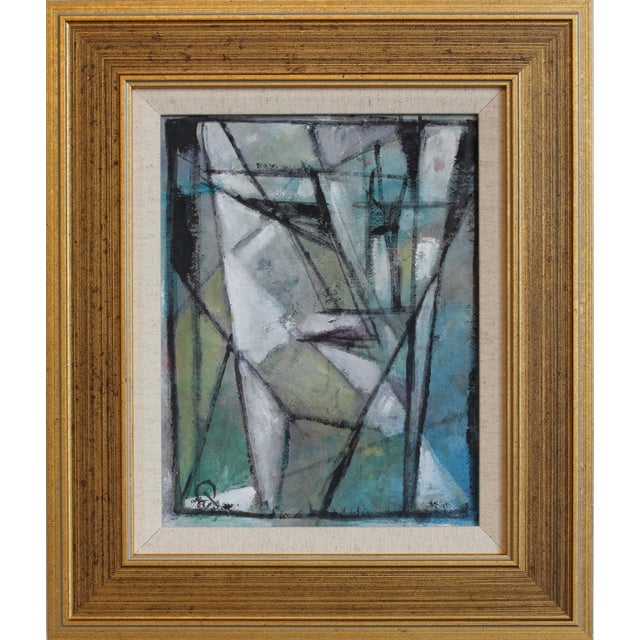 Florentine School Artist, Hidden Portraits XX, 1990s, Acrylic on Canvas, Framed For Sale - Image 10 of 10