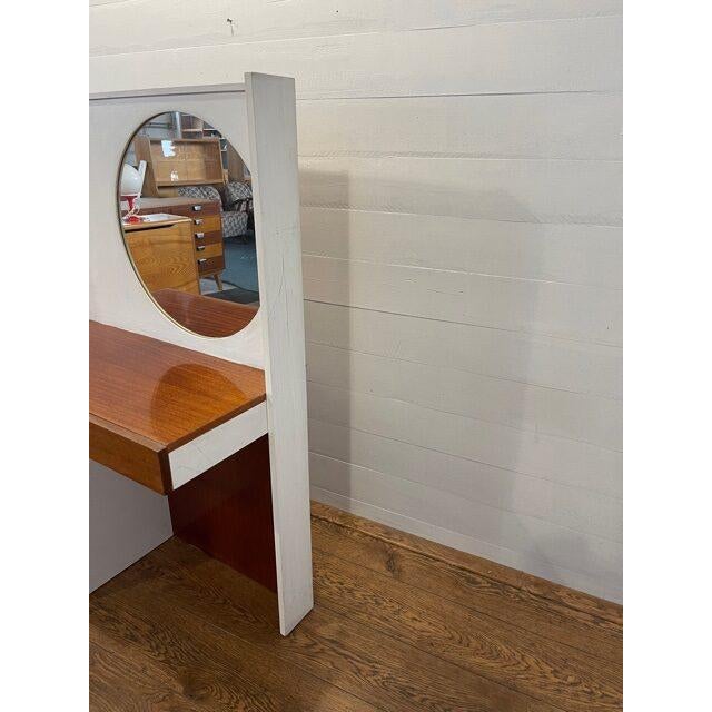 Vintage Sideboard with Mirror by Halaballa for Up-Zavody, 1970 For Sale - Image 3 of 5