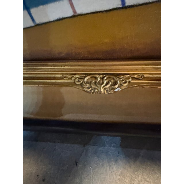 Textile 1970s Still Life With Eggplants by Vincenzo Errichiello For Sale - Image 7 of 16