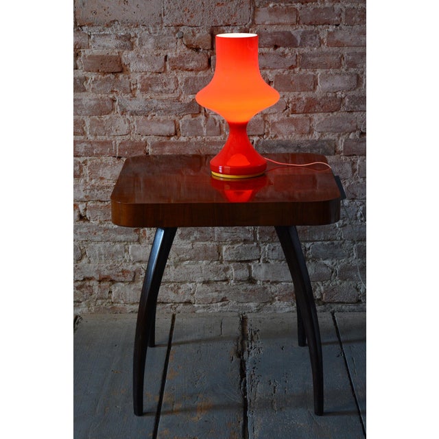 Mid-Century Modern Table Lamp in Tinted Glass by Štěpán Tabera, Czech, 1960s For Sale - Image 10 of 11