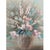 Large vintage Lee Reynolds textured oil painting on canvas. The large framed painting features a basket of flowers painted...