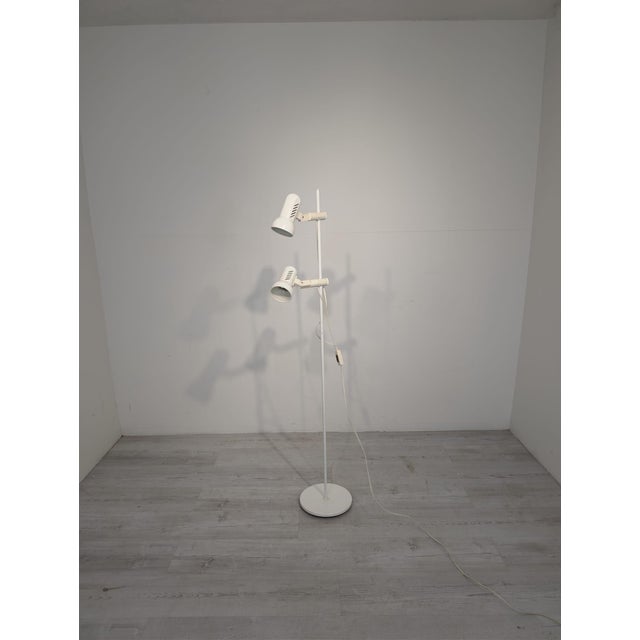 Metal Floor Spot Lamp in Aluminum, 1970s For Sale - Image 7 of 16