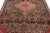 Persian Vintage Distressed Handmade Medallion Brown & Pink Wool Rug For Sale - Image 3 of 8